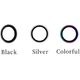Захисне скло з рамкою CD Pattern на задню камеру для Nothing Phone (2a) Plus black - зображення 4