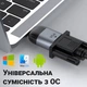 Адаптер, конвертер з Type-C на VGA для передачі відео Addap UC2VGA-01, перехідник для ноутбука, проектора, телевізора, FullHD - изображение 7