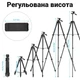 Штатив розкладний з Bluetooth-кнопкою Andoer TR-01, трипод алюмінієвий для смартфона та камери, 140 см, Чорний - изображение 5