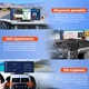 Комплект для паркування з 9.3" сенсорним монітором - відеореєстратором та камерою заднього огляду Podofo A3073 FullHD - изображение 4