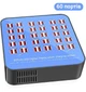 Мультизарядний пристрій на 60 USB портів Addap WLX-860, док-станція, 300W, blue - изображение 2