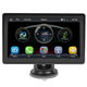 Автомобільний монітор CarPlay Android Auto Podofo A3241, 7" сенсорний дисплей, Bluetooth, FM, підтримка камери заднього виду - зображення 1