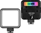 Заповнююче накамерне студійне відео світло Andoer N69 RGB | світлодіодна LED лампа для фото і відео на штатив, 6W - зображення 8