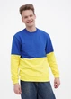 Чоловічий світшот з еластичними манжетами HiBrand XXL Синій (hb84463164168) - зображення 1
