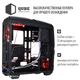 Корпус QUBE QB40X Black-Red (QB40X_WRNU3) - изображение 4