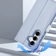 Etui z klapką DUX Ducis Lawa na Samsung Galaxy S25 z odlaczanym portfelem magnetycznym Blue (6971824162233) - obraz 5