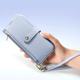 Etui z klapką DUX Ducis Lawa na Samsung Galaxy S25 z odlaczanym portfelem magnetycznym Blue (6971824162233) - obraz 10