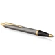 Ручка кулькова Parker IM 17 Grey Lacquer GT BP 21132 - зображення 3