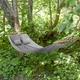 Гамак з планкою Outtec сірого кольору 200 кг 280 см 200x150 см садовий двомісний з подушками - изображение 6