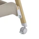 Дитяче приставне ліжко ME 1180-W INTENSE Taupe Beige - зображення 7
