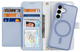 Etui z klapką DUX Ducis Lawa na Samsung Galaxy S25+ z odlaczanym portfelem magnetycznym Blue (6971824162264) - obraz 1