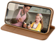 Etui z klapką DUX Ducis Hivo na Apple iPhone 16e z ochrona RFID Brown (6971824158724) - obraz 2