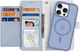 Etui z klapką DUX Ducis Lawa na Apple iPhone 16 Pro Max z odlaczanym portfelem magnetycznym Light Blue (6934913003015) - obraz 1