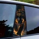 Наклейка на стойку авто 2шт - Огненный тигр - изображение 1