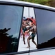 Наклейка на стойку авто 2шт - UFC fighters - изображение 2