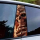 Наклейка на стойку авто 2шт - Пустынный скелет - изображение 2