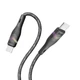 Кабель USB-C YOKI YK-RG24 1.2 м с RGB-подсветкой, 60 Вт, быстрая зарядка 20V/3A, для смартфонов, планшетов, ноутбуков, кабель для зарядки и передачи данных, стильный светящийся шнур USB Type-C - изображение 5
