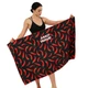 Полотенце спортивное SPICY Черное M076304200W - изображение 5