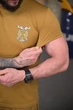 Патриотический летний мужской костюм с принтом футболка+шорты 3XL койот (92872) - изображение 6