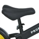 Детский велосипед-беговел MBB 1012-4 2в1 PROFI KIDS 12" с педалями и дополнительными колёсами, черно-желтый - изображение 4