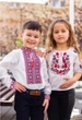 Вишиванка для дівчинки Іваничка біла з червоним 116 - зображення 4