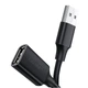 USB кабель удлинитель USB на USB UGREEN US103 Extension Cable (1m, 480 Mbit/s, USB 2.0). Black - изображение 2