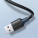 USB кабель удлинитель USB на USB UGREEN US103 Extension Cable (1m, 480 Mbit/s, USB 2.0). Black - изображение 9