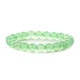 Браслет із натурального зеленого халцедону 8 мм - зображення 5