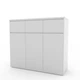 Комод Art in Head 3x3 Light Белый 120Х42Х103,8 см - изображение 3
