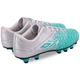 Бутсы футбольные Aikesa 9006 размер 41 Silver-Mint - изображение 5