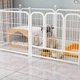Металлический вольер для домашних животных Springos 120 x 60 x 60 см Белый - зображення 2