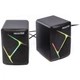 Колонки 2.0 Maxxter CSP-U004RGB Black - изображение 1