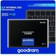 Твердотельный накопитель SSD 256Gb, Goodram CX400 (Gen.2), SATA3, 2.5" (SSDPR-CX400-256-G2) - изображение 2