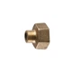 Перехідник редукційний 1/2"х1/4"ВЗ латунний LP313S OPTIMUM - зображення 1