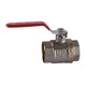 Кран шаровый прямой SOLOMON 1 1/4″ ВВ КР PN40 В1001 - изображение 2