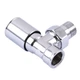 Кран вентильный угловой с американкой SOLOMON 1/2″ CHROM 1845 - изображение 4