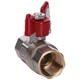 Кран кульовий прямий Q PROFESSIONAL 1/2″ ВР КБ PN40 QP151 - зображення 2