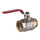 Кран шаровый прямой SOLOMON 1 1/4″ НВ КР PN40 В1002FM - изображение 2