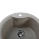 Гранитная мойка Globus Lux ORTA миндаль 485мм-А0008 - изображение 3