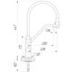 Змішувач для кухні під осмос Globus Lux PIANO GLPN-0900-10-BB - изображение 8