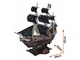 3D пазл Корабль Месть Королевы Анны, CubicFun, 155 эл., T4005h - изображение 3