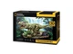 3D пазл National Geographic Dino Тиранозавр Рекс, CubicFun, 52 эл., DS1051h - изображение 3