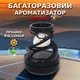 Автомобильный многоразовый ароматизатор шар пахнючка для авто парфюм в машину на торпеду пахучка салона - изображение 1