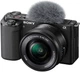 Бездзеркальний фотоапарат SONY ZV-E10 24Мп / CMOS / 4K 120fps / 20Х зум / Bluetooth / Чорний (ZVE10LB.CEC) + об'єктив Sony ZV-E10L 16-50mm f/3.5-6.3 Б/В - зображення 2