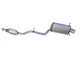 Глушитель Мерседес С180/С200/С230 (Mercedes C180/C200/C230)/ 1.8/2.0 00-07/Mercedes CLK W209 1.8 2002 - 2009 1.8/2.0 00-07 (13.210) Polmostrow - изображение 1