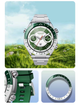 Смарт годинник VHG SK41, Silver-Green 1.53” 360×360 (Amoled) - изображение 3