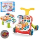 Ходунки-каталка Limo Toy 2в1 бизиборд/столик Красный (HB 0048) - изображение 1