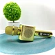 Микрофон беспроводной караоке bluetooth USB аккумулятор TF слот 25см Золотистый (L20) - изображение 3