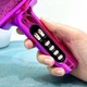 Микрофон беспроводной караоке bluetooth USB аккумулятор TF слот 25см Фиолетовый (L20) - изображение 7