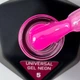 Гель рідкий для нарощування та укріплення нігтів (неоново-рожевий) Universal Gel NEON 05 Victoria Avdeeva 12 мл - зображення 2